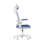 Cadeira de escritório ergonômica elements astra azul e branca  - estilo e conforto em harmonia: descubra a cadeira ergonômica elements astra azul e br