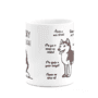 Conteúdo: 1 caneca   características: material: cerâmica capacidade: 325ml altura: 9,5cm diâmetro: 8cm cor: branca  informações adicionais: a sua cane