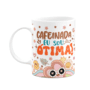 Conteúdo: 1 caneca   características: material: cerâmica capacidade: 325ml altura: 9,5cm diâmetro: 8cm cor: branca  informações adicionais: a sua cane