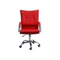 Cadeira de escritório com base cromada prizi garden - vermelhaa cadeira garden da nossa marca prizi, é perfeita para o ambiente do seu quarto/escritór