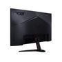 Monitor gamer acer nitro kg272, na cor preta com detalhes em vermelho, tela de 27 polegadas, taxa de atualização de 165hz, tempo de resposta de 0.5ms,