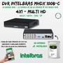 Itens inclusos: 01 dvr stand alone 8 canais 1008c intelbras 05 câmeras importada fullhd colorida visão noturna colorida 2.8mm 01 hd 1tb 01 cabo coaxia