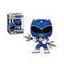 O funko pop! Blue ranger 1372 celebra o 30º aniversário dos mighty morphin power rangers. Esta figura retrata o ranger azul em sua icônica armadura, p