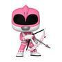 O boneco pink ranger 1373 da coleção power rangers - funko pop! Celebra a icônica ranger rosa e é uma peça imperdível para os fãs da série. Com seus d