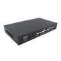 Switch Poe Híbrido 16 Portas Poe + 2 Portas Gigabit + 1 Sfp Haiz HZ-EL1319P-1SEAO Switch POE Híbrido com 16 Portas POE + 2 Portas Gigabits foi especia