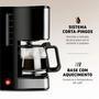 Cafeteira elétrica mondial dolce arome preto e inox c4432xsdi produto em conformidade com regulamentação do inmetro. Todas as informações técnicas div