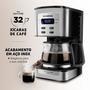 Cafeteira elétrica mondial dolce arome preto e inox c4432xsdi produto em conformidade com regulamentação do inmetro. Todas as informações técnicas div