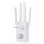 Repetidor de sinal wireless 300mbps 4 antenas externas wifi estende o alcance da rede sem fio exbom ywip-c4o repetidor wireless foi desenvolvido para 