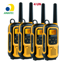 Inclui: 4x rádios comunicadores intelbras rc4102   compre intelbras, marca de referencia nacional em comunicação.   seja na pratica de esportes, avent