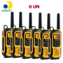 Inclui: 6x rádios comunicadores intelbras rc4102   compre intelbras, marca de referencia nacional em comunicação.   seja na pratica de esportes, avent