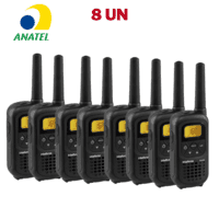 Inclui: 8x rádios comunicadores intelbras rc4002   compre intelbras, marca de referencia nacional em comunicação.   o rc 4002 junta as principais func