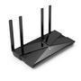 Wi-fi 6 dual band ax1800: 1201 mbps (5 ghz) + 574 mbps (2.4 ghz)*    portas full gigabit e usb 2.0: 1x porta wan/lan ge + 3x portas lan ge + 1x porta 