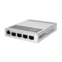 Introduçãocrs305-1g-4s + in switch desktop de cinco portas com uma porta gigabit etherent e quatro portas sfp + 10gbps o crs305 é um switch compacto, 