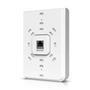 O access point ubiquiti unifi 6 para montagem em parede embarcado com switch poe. Possui suporte a wi-fi 6 (bandas 2,4 e 5 ghz), throughput agregado d