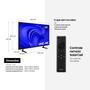 Samsung smart tv 65” uhd 4k 65du7700 2024, processador crystal 4k, gaming hub, visual livre de cabos, som em movimento virtual, ai energy mode, contro