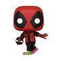 Aposto que está se perguntando: ´´que outras travessuras o deadpool pode aprontar?´´ apresentamos o boneco funko pop! Bowling deadpool para a sua cole