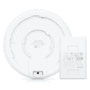 ITENS:01 Roteador Wi-Fi 6 Access Point 2.7 Gbps + Injetor PoE+ | U6 Long Range Ubiquiti C/ Fonte 48V 30W.CARACTERÍSTICAS:GARANTIA DE QUALIDADEO Rotead