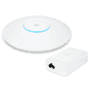 ITENS:01 Roteador Wi-Fi 6 Access Point 5.3 Gbps + Injetor PoE+ | U6 Pro Ubiquiti C/ Fonte 48V 30W.CARACTERÍSTICAS:GARANTIA DE QUALIDADEO Roteador Wi-F