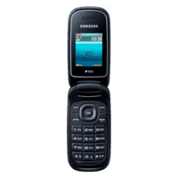 O samsung e1272 flip é um celular clássico com design de flip que oferece um visual elegante e sofisticado, com uma tela de 1,7 polegadas, perfeito pa