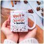 Desfrute de suas bebidas favoritas com estilo e personalidade com a nossa caneca personalizada!características:• capacidade: 325ml - ideal para um caf