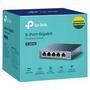 Hub Switch Tp-link TL-SG105 5 Portas - 10/100/1000Mbps O Hub Switch Tp-link TL-SG105 é a solução perfeita para quem busca uma rede de alta velocidade 