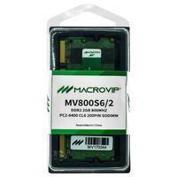 Memória ram para notebook macrovip ddr2 2gb 800mhz - mv800s6/2 a memória ram é um componente essencial para o bom desempenho de um notebook. Se você p
