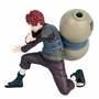 Figura de pvc de gaara da linha vibration stars ii. Gaara tem uma característica notável em sua aparência: possui um kanji da palavra 'amor' em sua te