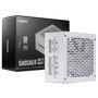 fonte gamer shocker pcyes 600w full modular 80 plus white pfc ativo - white ghost transforme o coração do seu pc com a fonte gamer shocker 600w da pcy