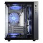 gabinete gamer kmex cg-02sb aquário microo gabinete gamer k-mex aquario micro, mini tower, vidro temperado, m-atx, black, é a escolha ideal para gamer