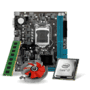 KIT  COMPOSTO POR PROCESSADOR I7-8700Especificações da CPUNúmero de núcleos 6Nº de threads 12Frequência turbo max 4.60 GHzFrequência da Tecnologia Int