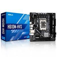 Placa Mãe Asrock H610m-hvs, M.atx, LGA 1700, DDR4, HDMI, VGA