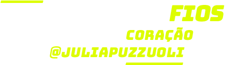 Desprenda-se dos fios e se prenda no coração da @juliapuzzuoli