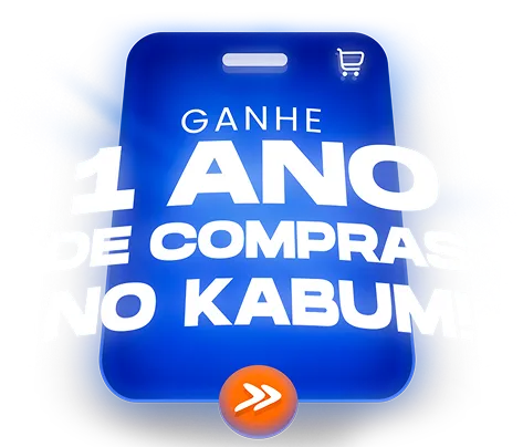 Ganhe 1 ano de compras no KaBuM!
